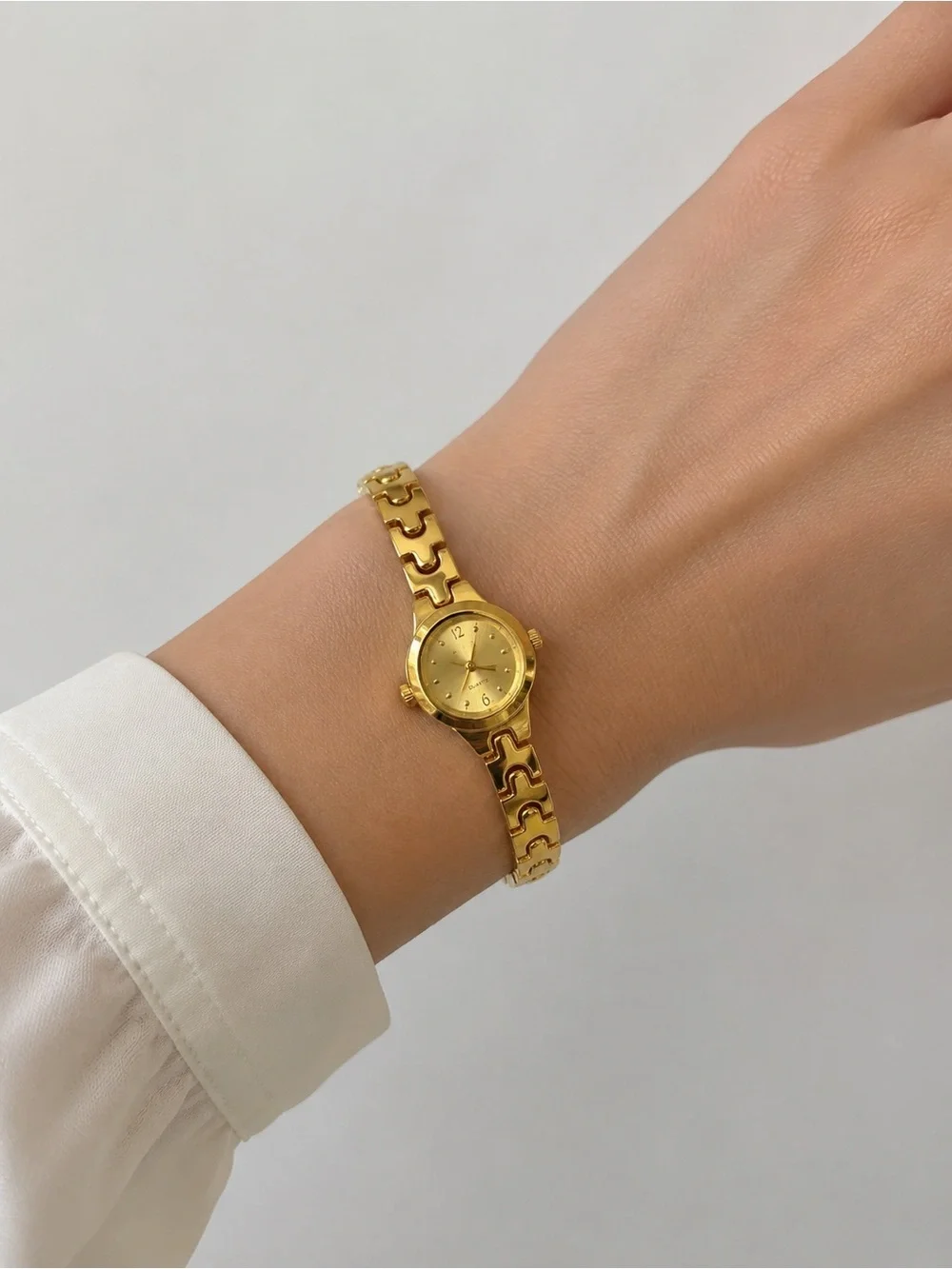 Gold-Tone Women's Bracelet Watch